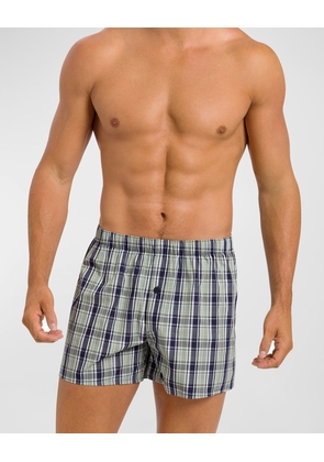 Men's Fancy Woven Cotton Boxers