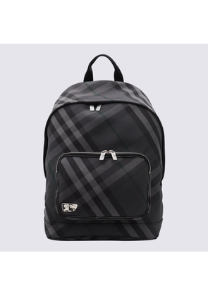 Burberry Black Leather Backpack