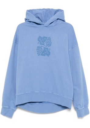 FEDERICO CINA Grape hoodie - Blue