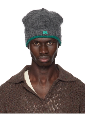 ERL Gray Pilling Overwashed Beanie