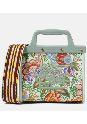 Etro Love Trotter Small embroidered tote bag