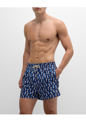 Men's Severin Millet Papier Decoupe Swim Trunks