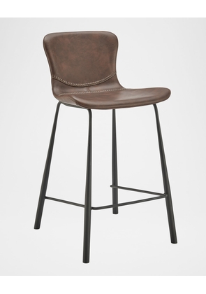 Melody Vegan Leather 25' Counter Stool