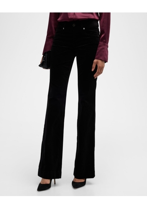 Kyle Velvet Flare Trousers