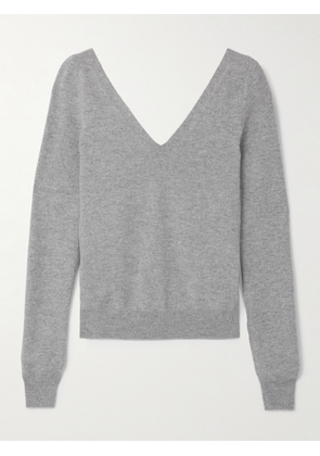 SAINT LAURENT - Cashmere Sweater - Gray - XS,S,M,L,XL