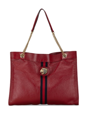 Gucci Pre-Owned 2016-2023 Large Rajah tote bag - Red