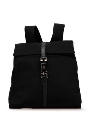 Gucci Pre-Owned 2000-2015 Nylon Jackie backpack - Black