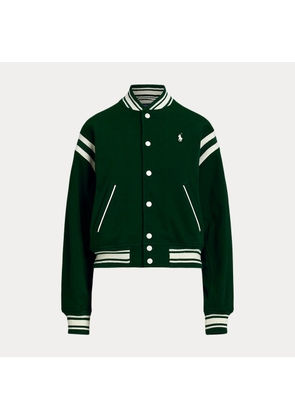 Logo  Fleece Baseball Jacket