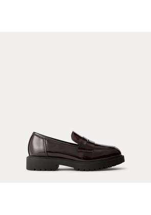 Wellsley Patent Faux-Leather Loafer