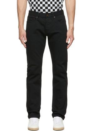 Saint Laurent Black Etienne Jeans