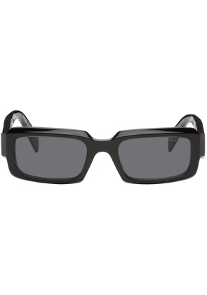 Prada Eyewear Black Symbole Sunglasses