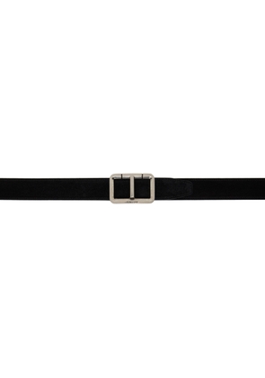 TOM FORD Black Scored T Belt