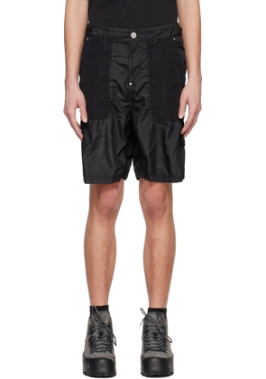 Stone Island Black Patch Shorts