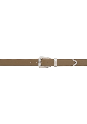 KHAITE Khaki 'The Benny' Belt