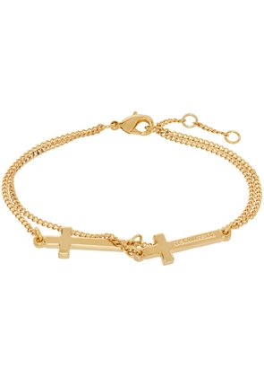 Dsquared2 Gold Jesus Bracelet