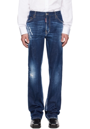 Dsquared2 Blue Roadie Jeans