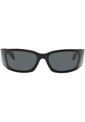 Prada Eyewear Black Symbole Sunglasses