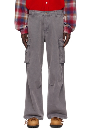 ERL Gray California Cargo Pants