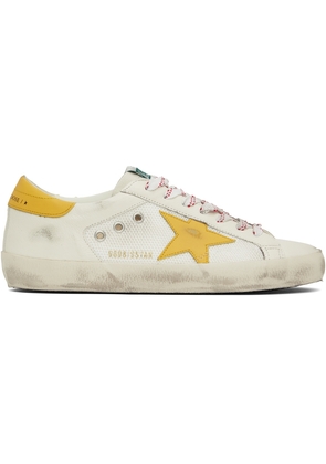 Golden Goose White Super-Star Sneakers