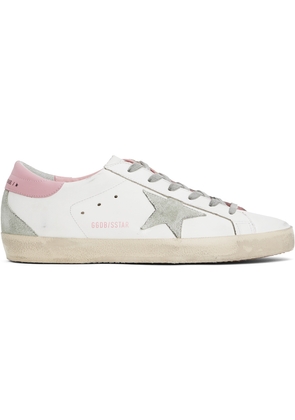 Golden Goose White Super-Star Sneakers