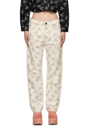 Vivienne Westwood Off-White Ranch Jeans