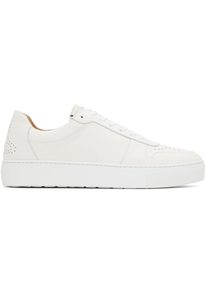 Vivienne Westwood White Classic Punch Trainer Low Top Sneakers