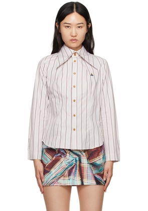 Vivienne Westwood Beige W Violin Shirt