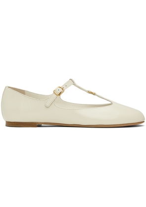 Chloé Off-White Marcie Ballerina Flats