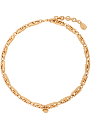 Versace Gold Greca Necklace