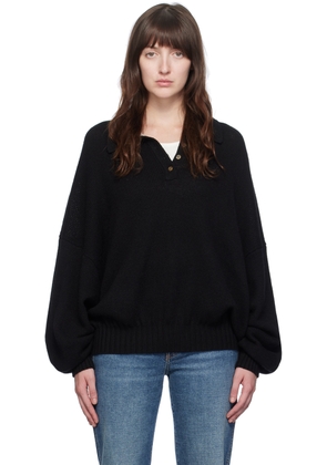 KHAITE Black 'The Rene' Sweater