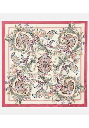 Etro Turandot floral silk scarf