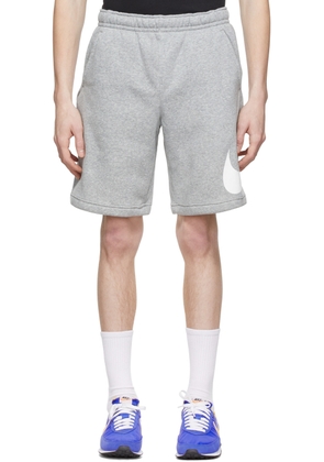 Nike Gray Sportswear Club Shorts