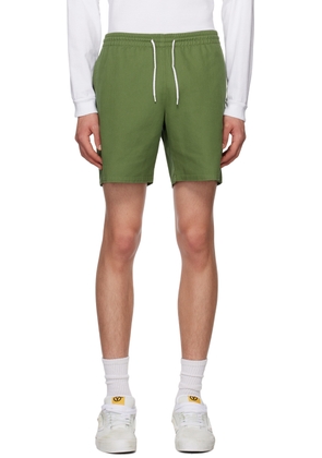 Noah Khaki Elasticized Shorts