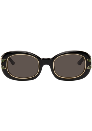 Casablanca Black Laurel Sunglasses