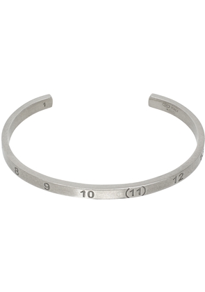 Maison Margiela Silver Numerical Cuff Bracelet