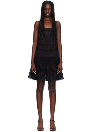 ZIMMERMANN Black Halliday Minidress