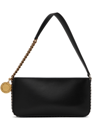 Stella McCartney Black Frayme Baguette Shoulder Bag