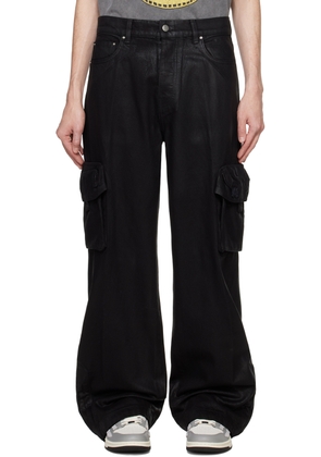 AMIRI Black Wax M65 Baggy Cargo Pants