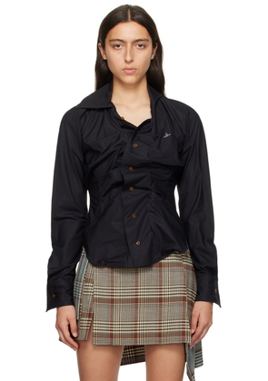 Vivienne Westwood Black Drunken Shirt