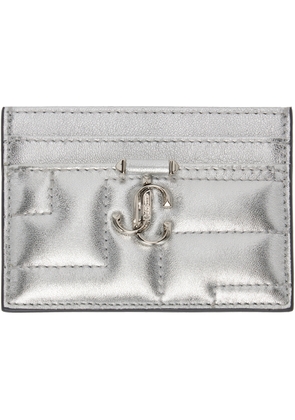 Jimmy Choo Silver Umika Card Holder