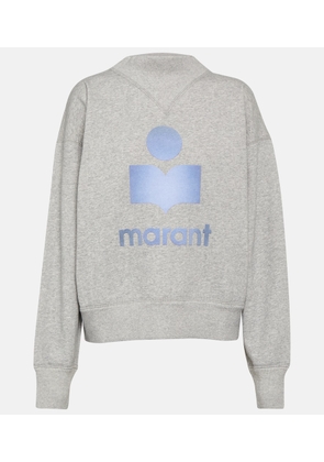 Marant Etoile Moby logo jersey sweatshirt