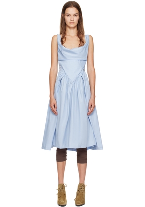 Vivienne Westwood Blue Sunday Midi Dress