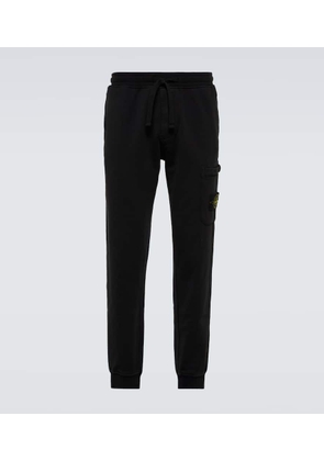 Stone Island Compass cotton fleece sweatpants