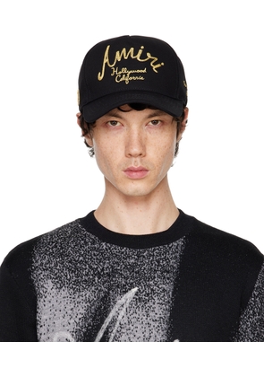 AMIRI Black 'Amiri Hollywood' Canvas Cap