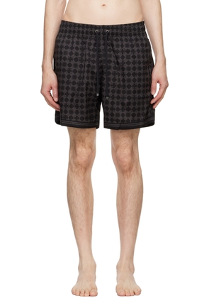 AMIRI Black MA Quad Swim Shorts