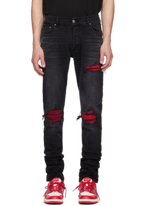 AMIRI Black MX1 Ultra Suede Jeans