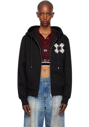 AMIRI Black MA Quad Zip Up Hoodie