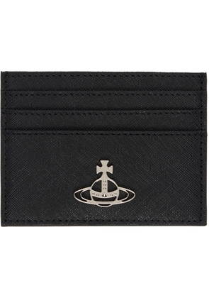 Vivienne Westwood Black Flat Card Holder