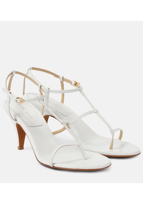 Khaite Jones leather sandals