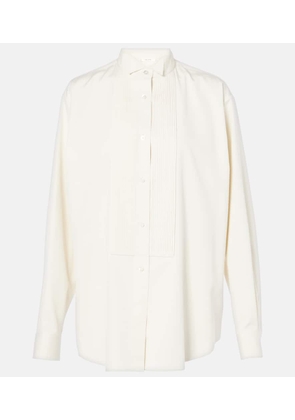 The Row Vince silk shirt